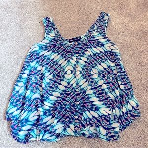 patterned flowy nordstrom tank top
